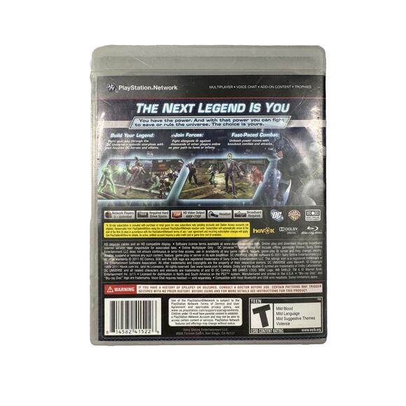 DC Universe Online (Sony PlayStation 3, 2011) Tested, Working - Picture 6 of 6